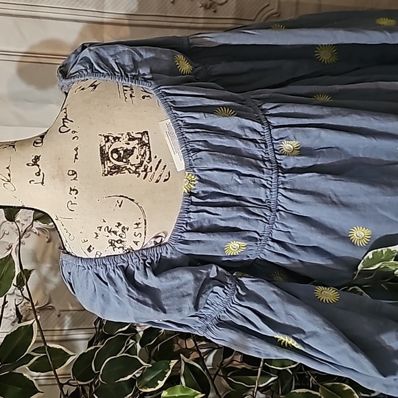 Free People Emory Embroidered MIDI Dress - Picture 8 of 15